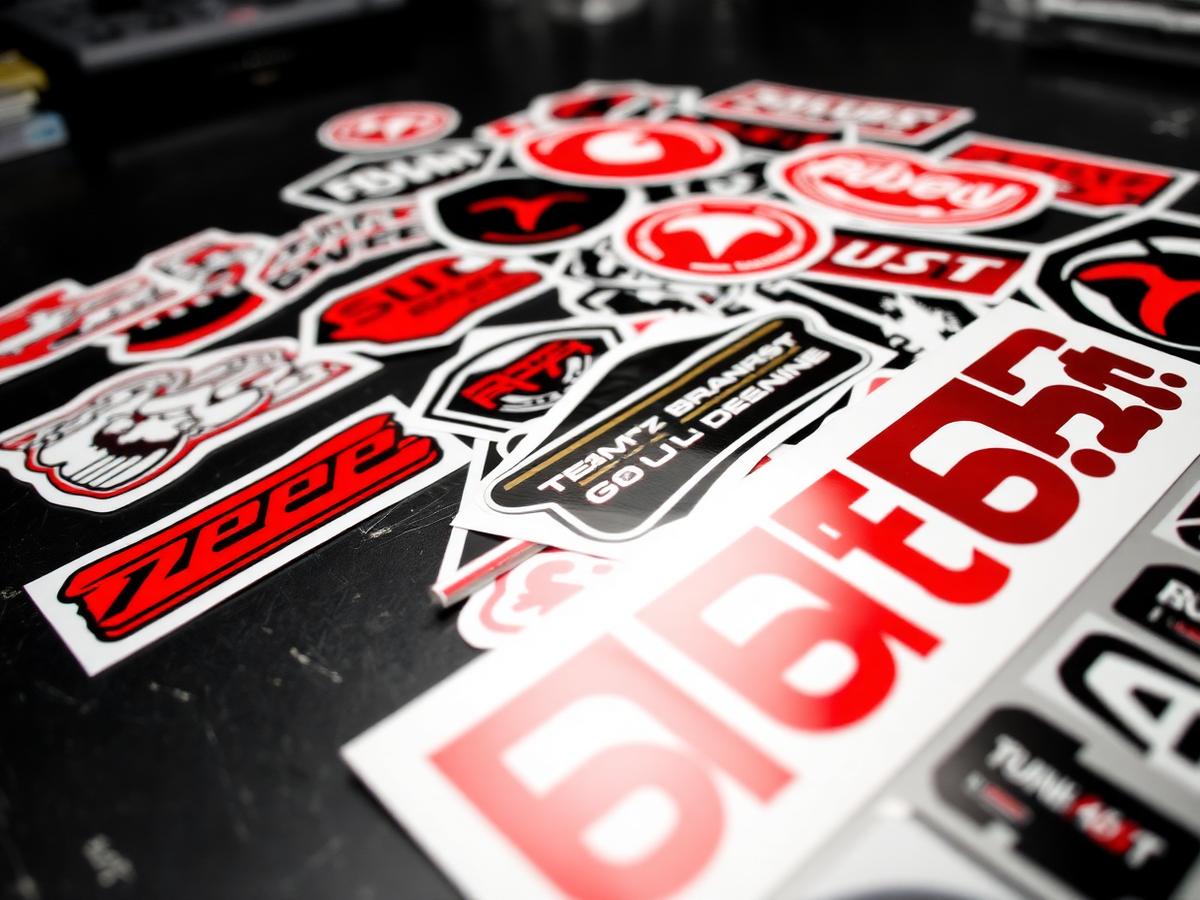 Die-Cut Decal Run